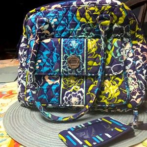 Vera Bradley Turn Lock Satchel